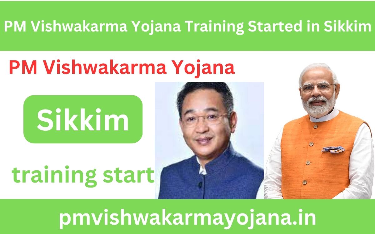 PM Vishwakarma Yojana Training Started in Sikkim