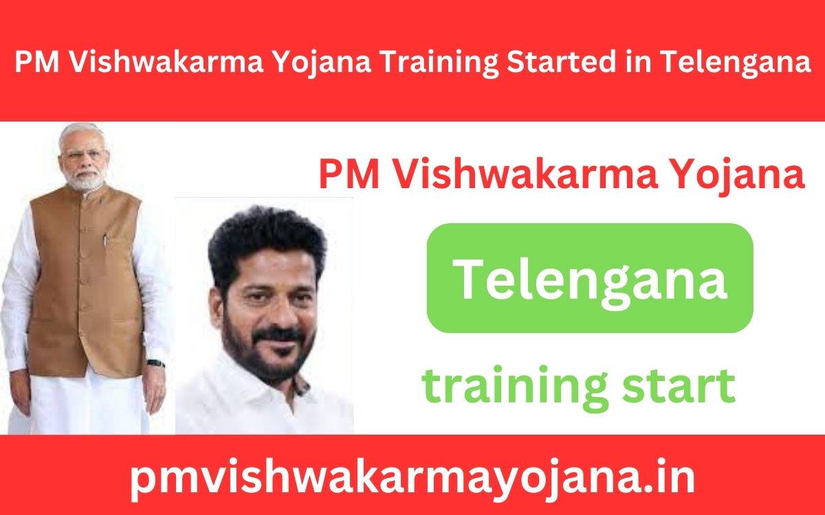 PM Vishwakarma Yojana Training Started in Telengana